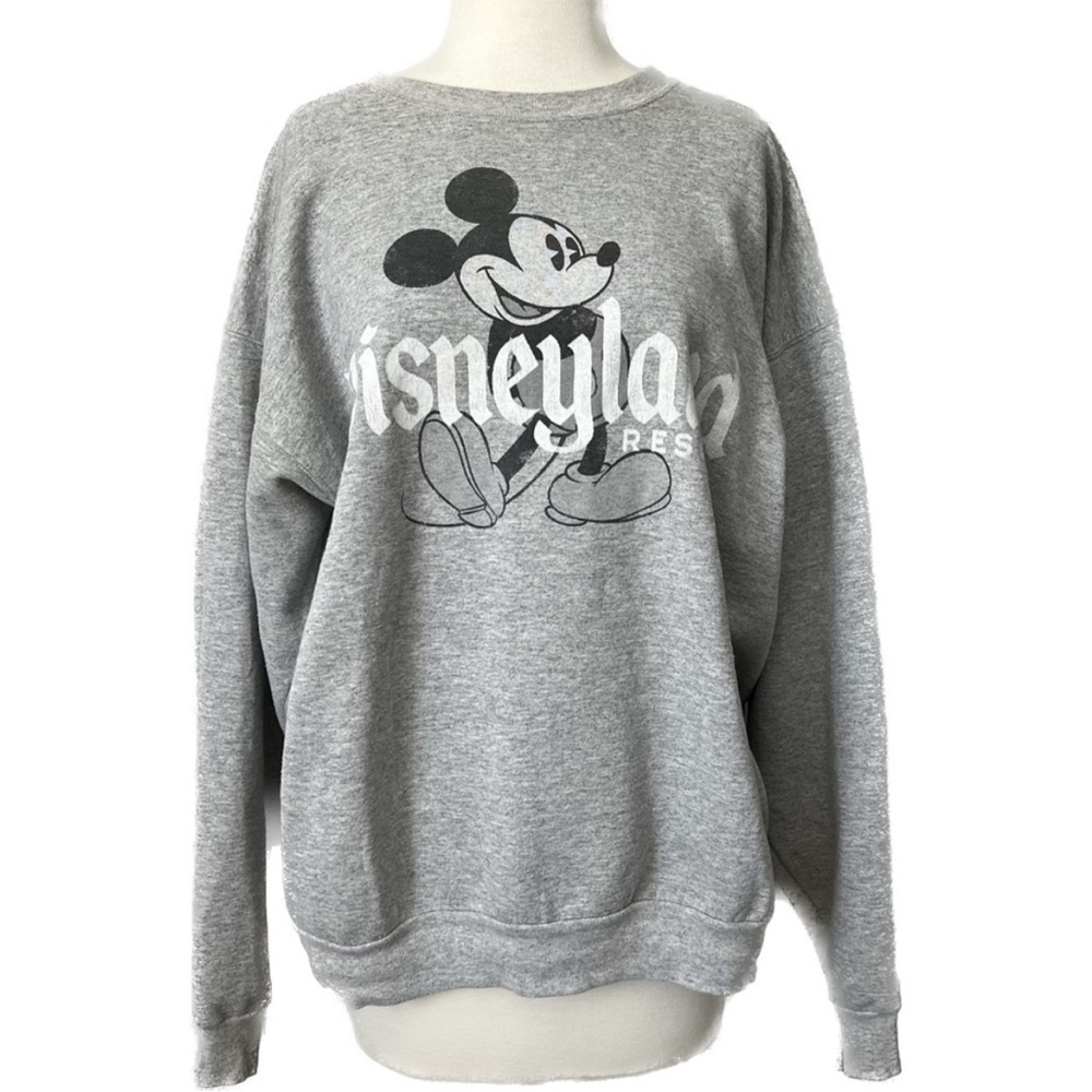 VINTAGE Mickey Mouse Disneyland Disney
World Gray/Black Size 2XL - Picture 2 of 13